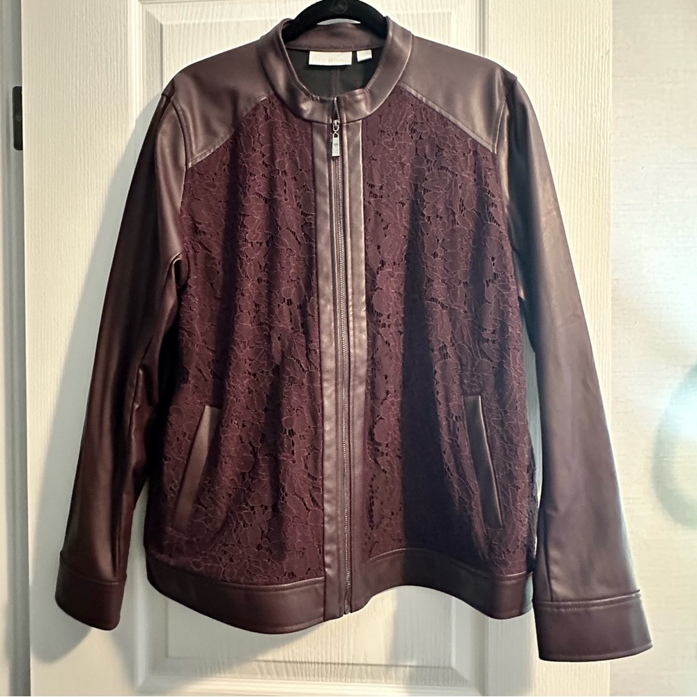 NWOT Belle by Kim gravel jacket